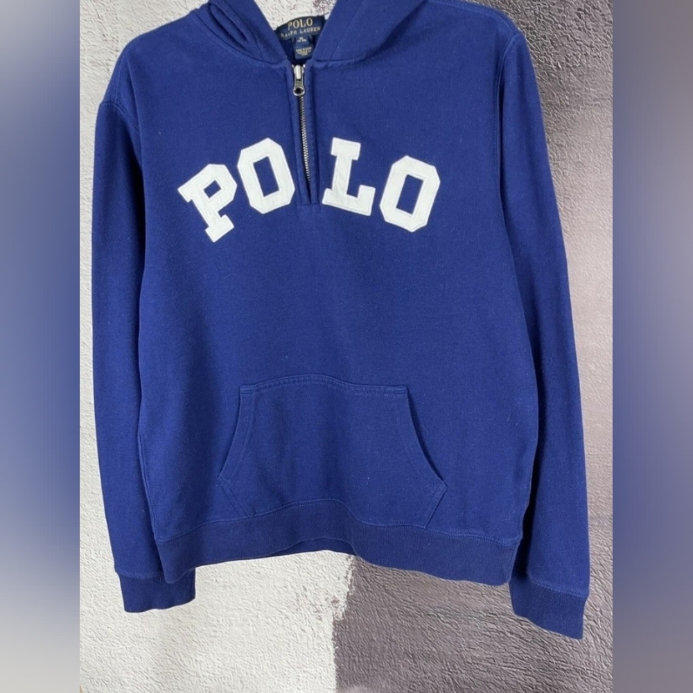 Polo by Ralph Lauren Navy Zip-Up Sweater